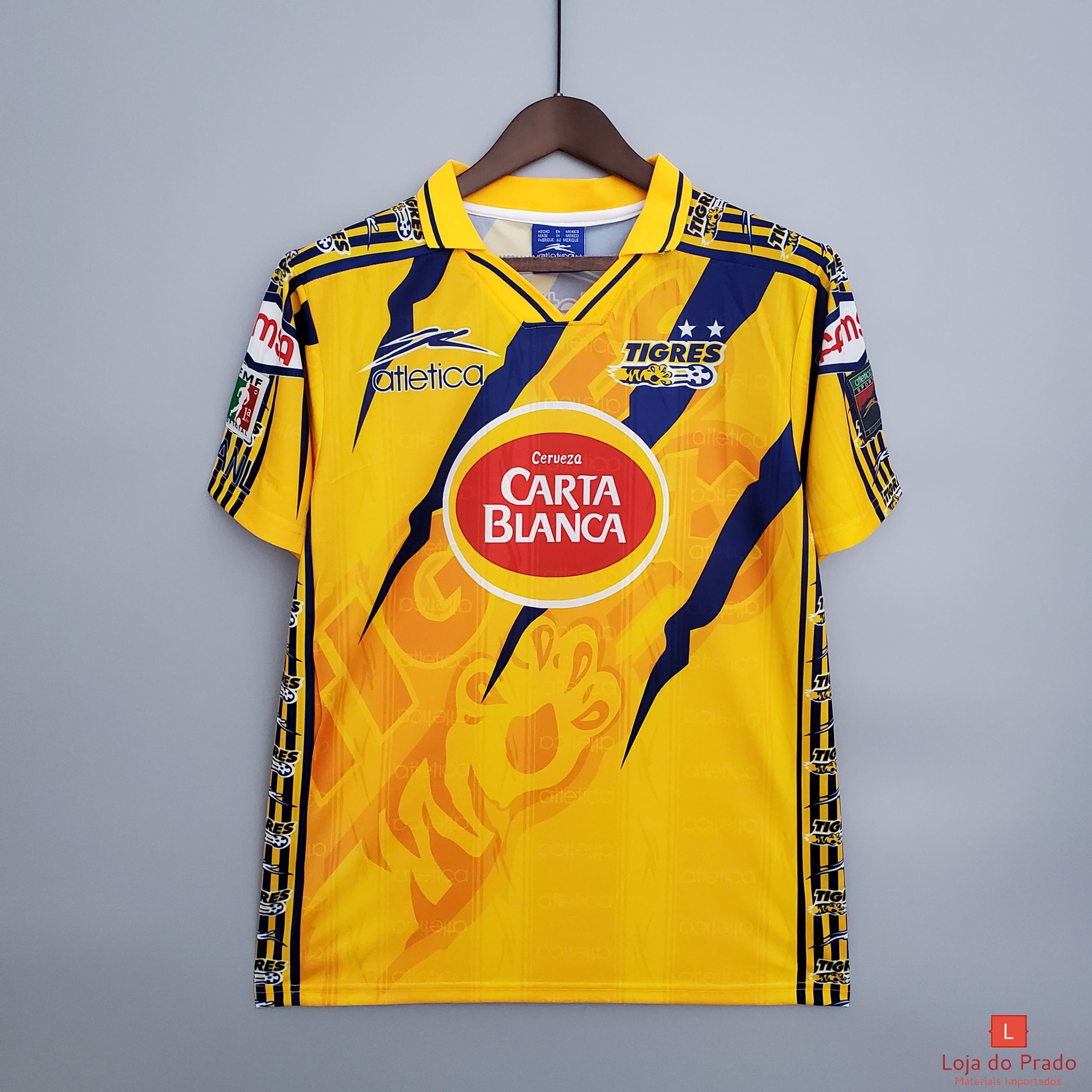 Camisa Retro Tigres 1996