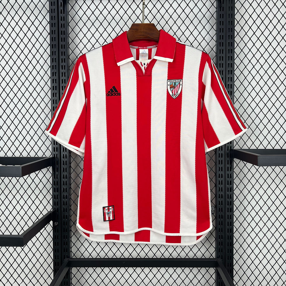 Camisa Retro Athletic Bilbao 1999