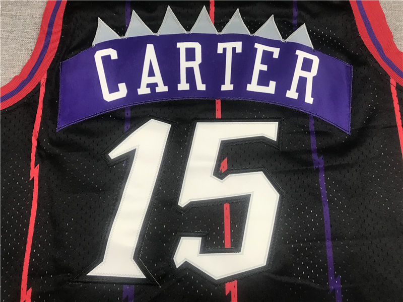Miniatura: Camisa Basquete Modelo Bordado Toronto Raptors Vince Carter 15