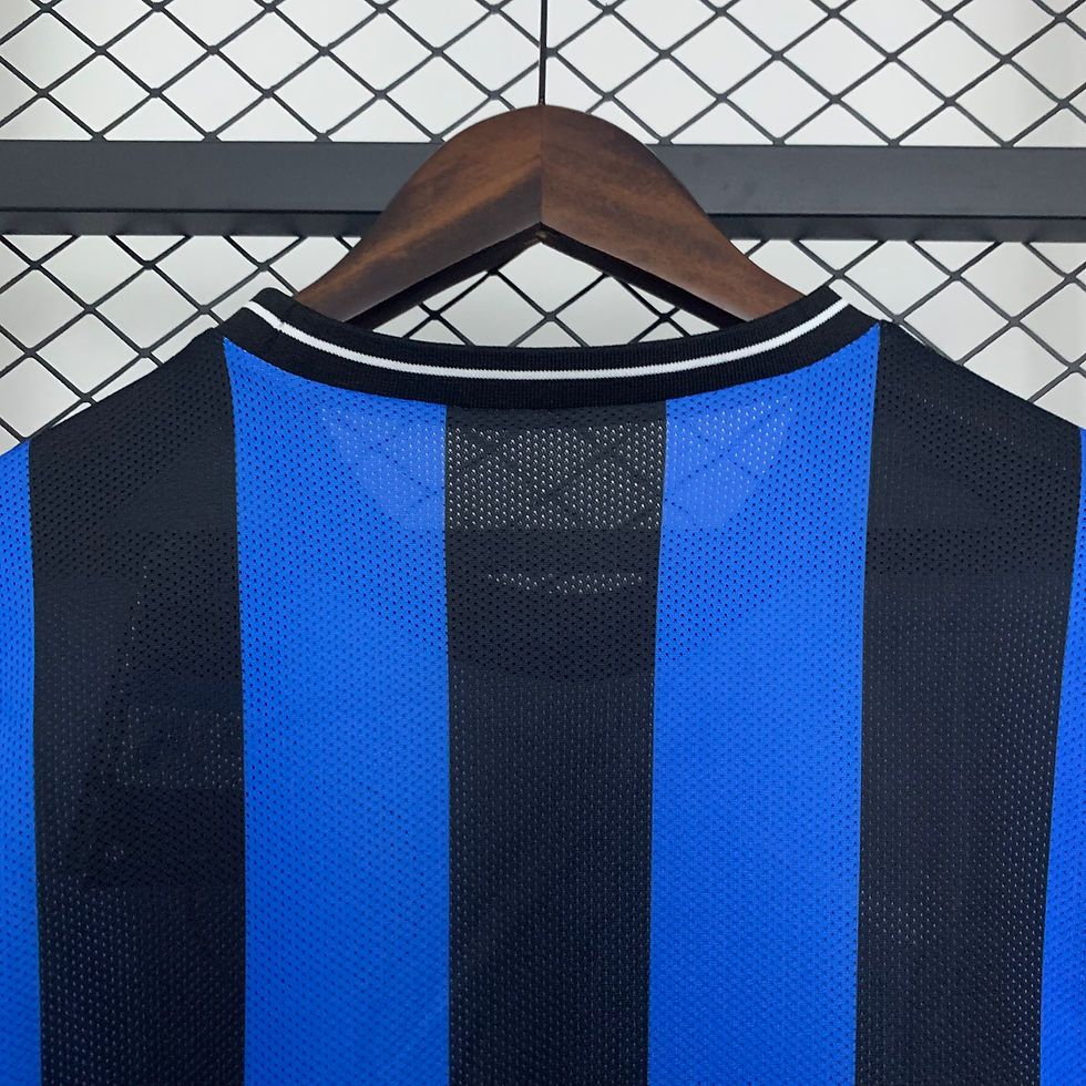 Miniatura: Camisa Retro Inter de Milão 2009 Manga Comprida