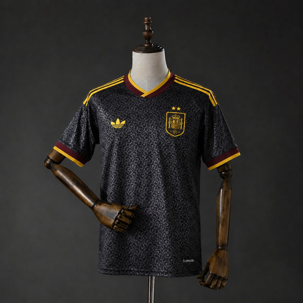 Camisa Modelo Torcedor Espanha Edição Limitada Preto 2026/27