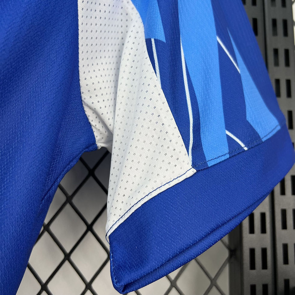 Miniatura: Camisa Modelo Torcedor Masculino Santa Cruz Goleiro Azul 2026/27