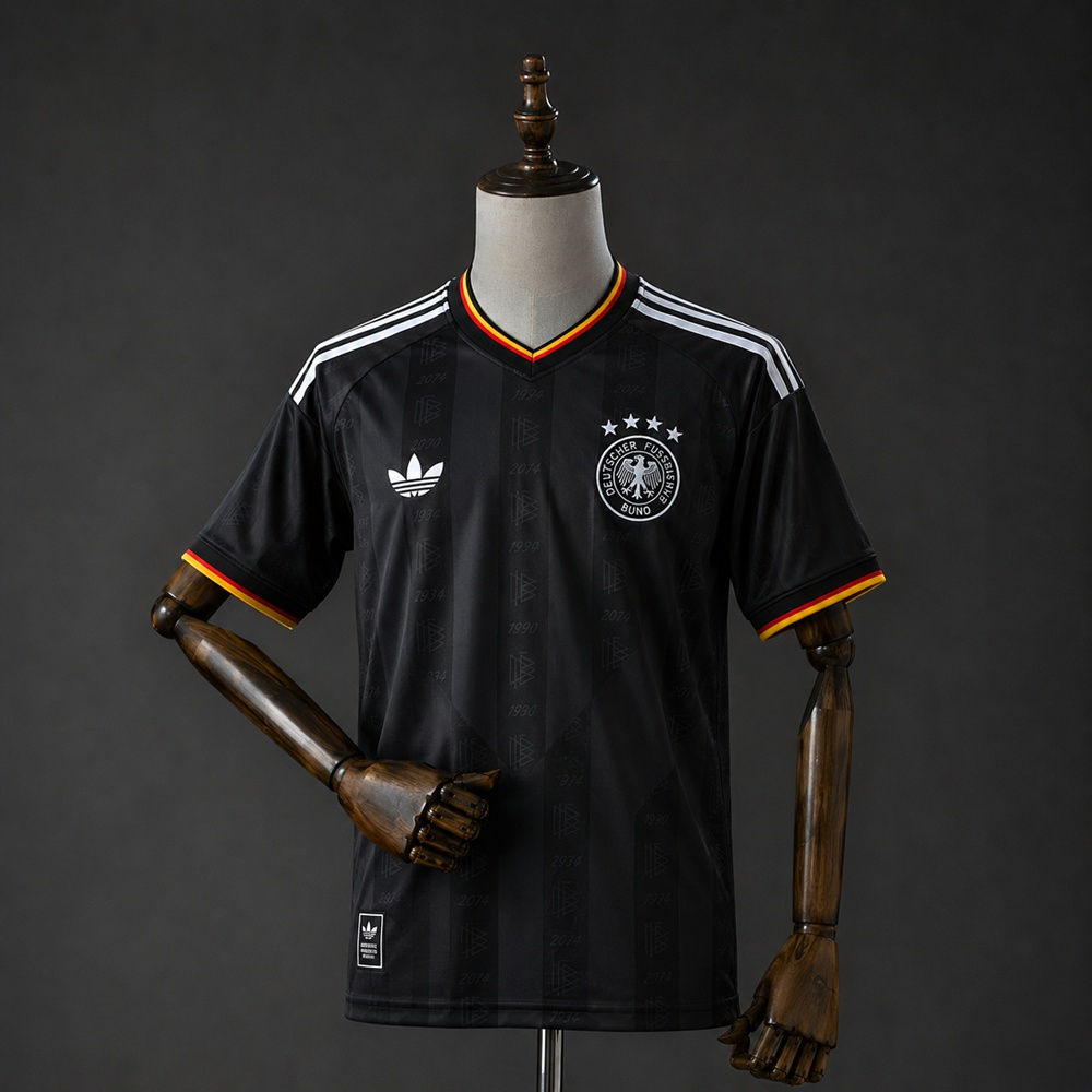 Camisa Modelo Torcedor Alemanha Edição Limitada Preto 2026/27