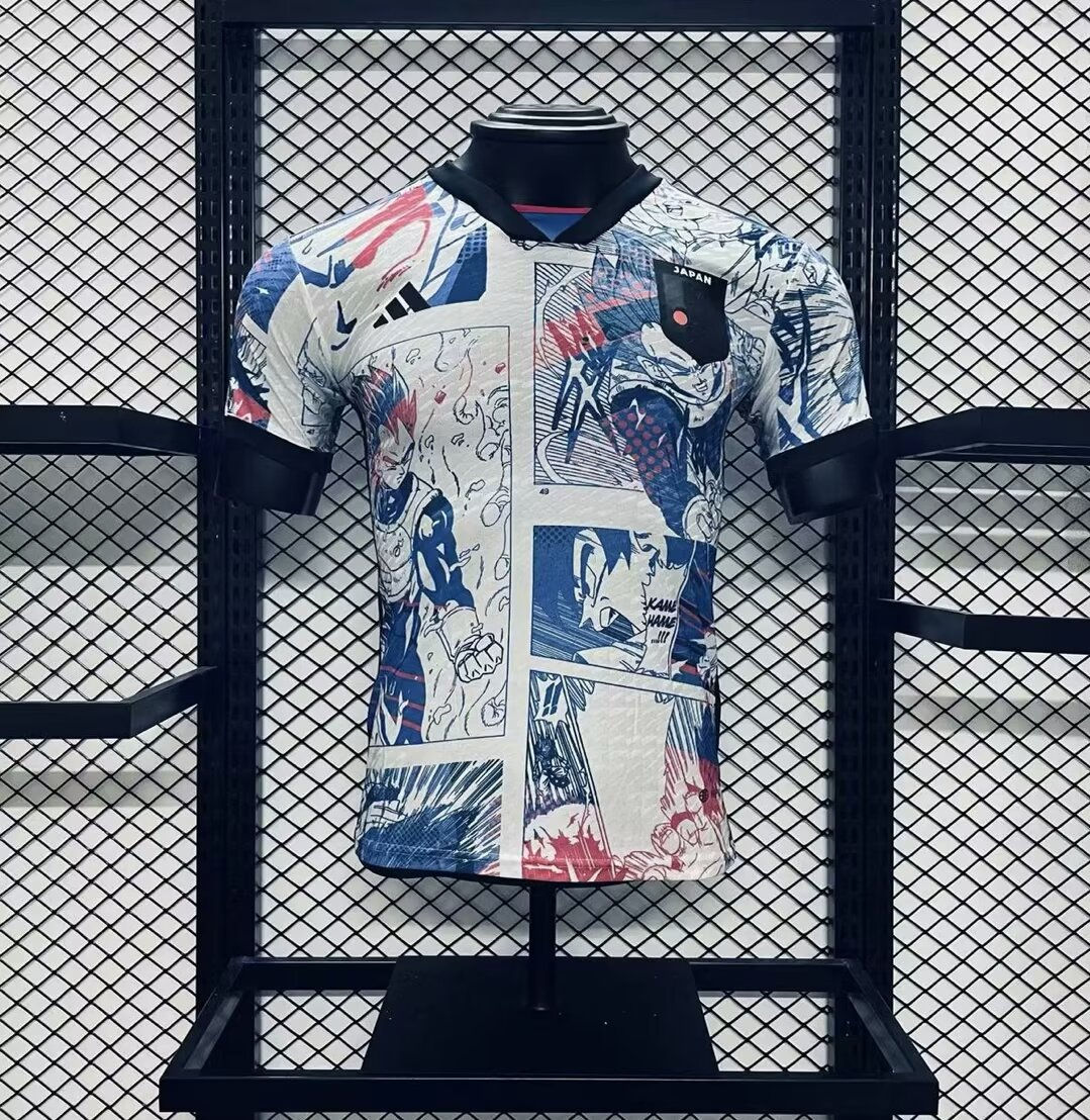 Camisa Modelo Jogador Japão Edição Limitada Dragon Ball Brancol 2024/25