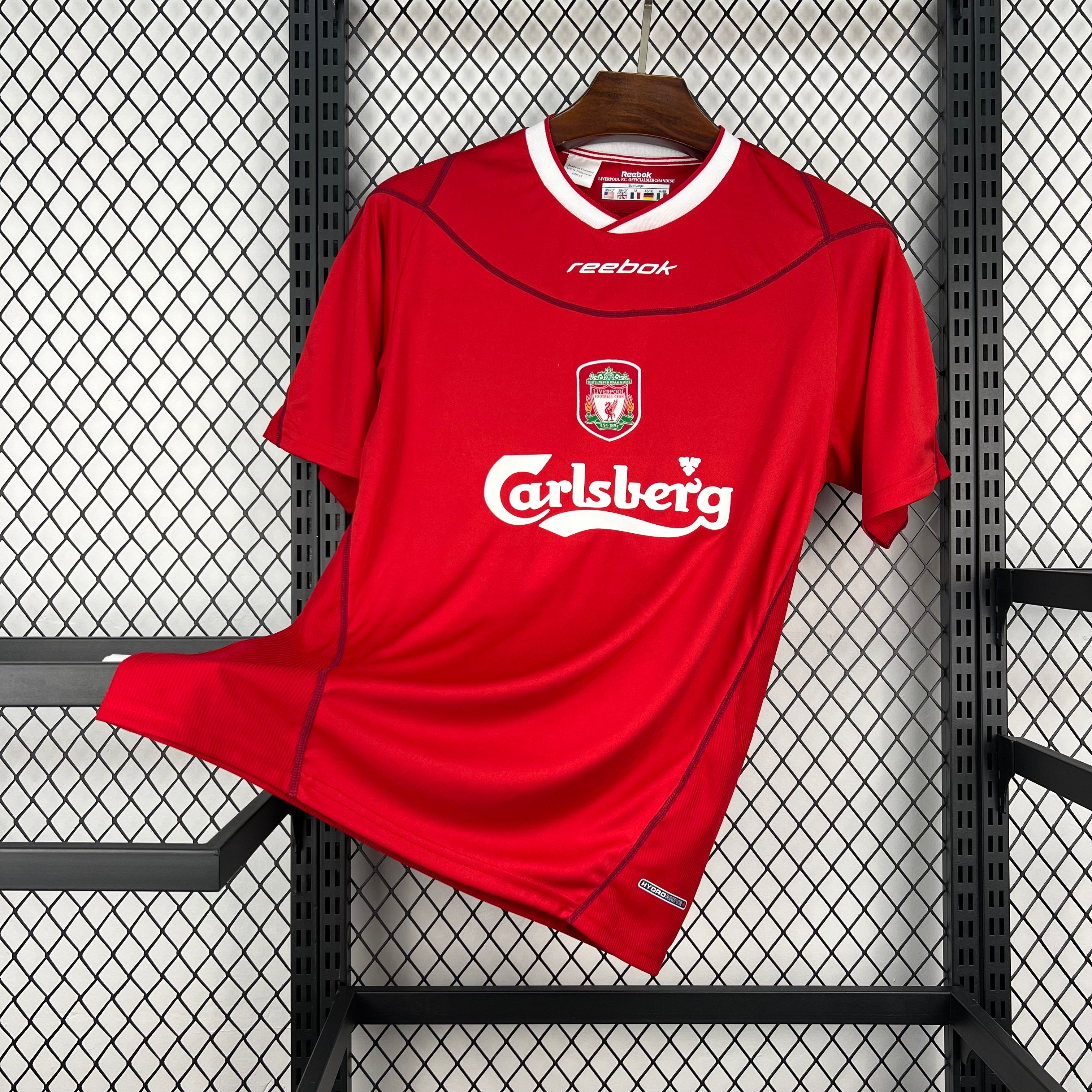 Camisa Retro Liverpool 2002