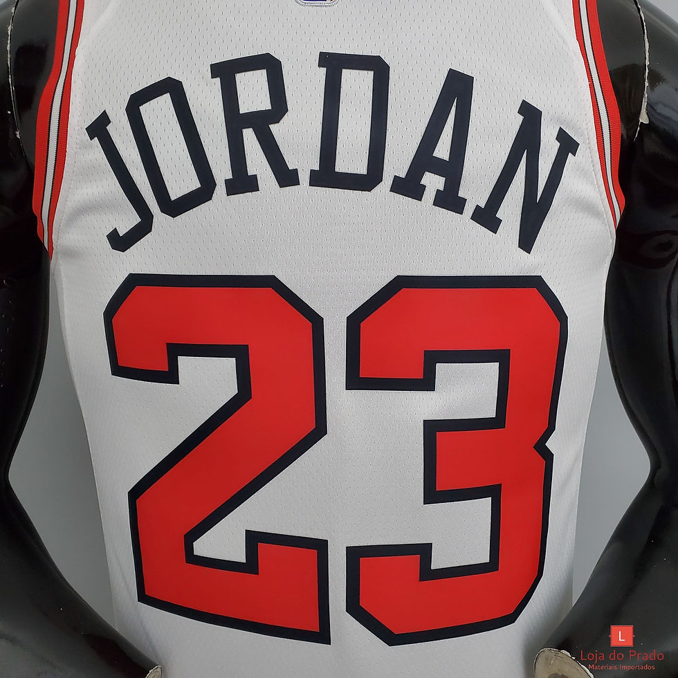 Miniatura: Camisa Basquete Modelo Jogador Chicago Bulls Michael Jordan 23