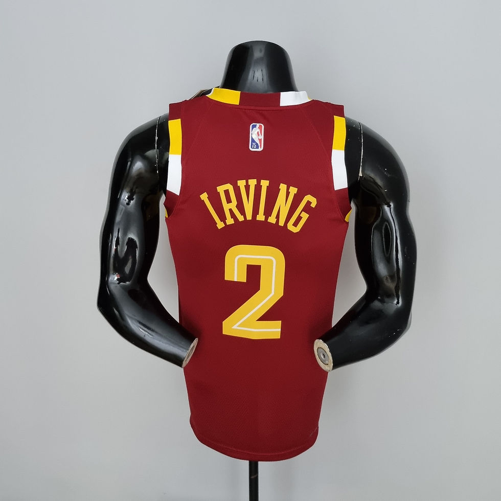 Miniatura: Camisa Basquete Modelo Jogador Cleveland Cavaliers Kyrie Irving 2