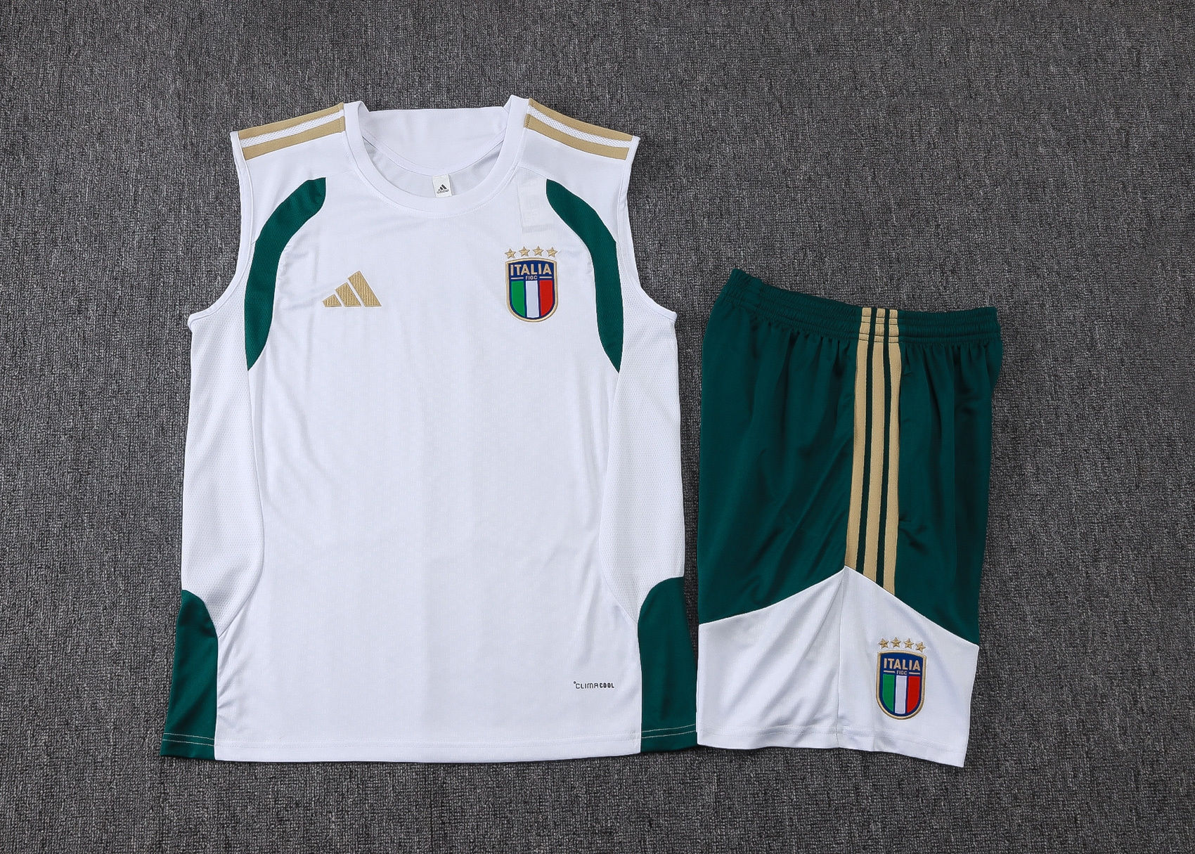 Conjunto Treino Adidas Itália Branco 2026/27