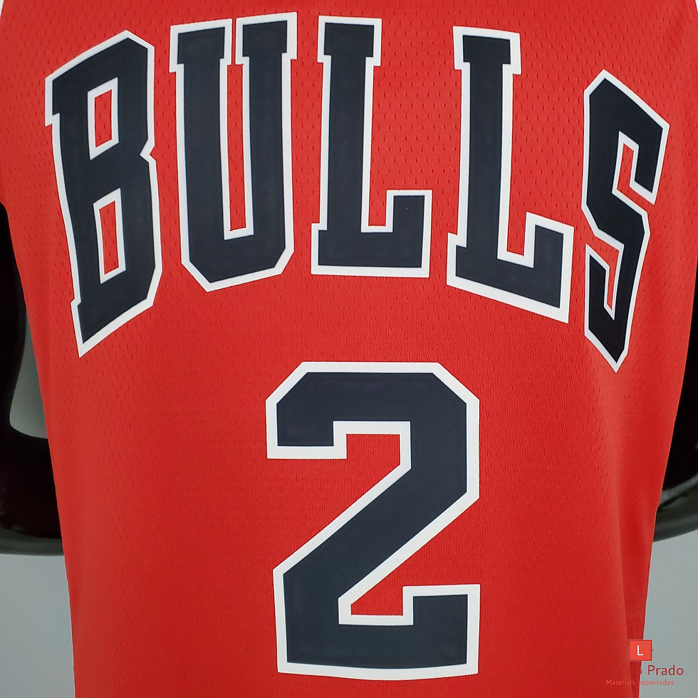Miniatura: Camisa Basquete Modelo Jogador Chicago Bulls Lonzo Ball 2