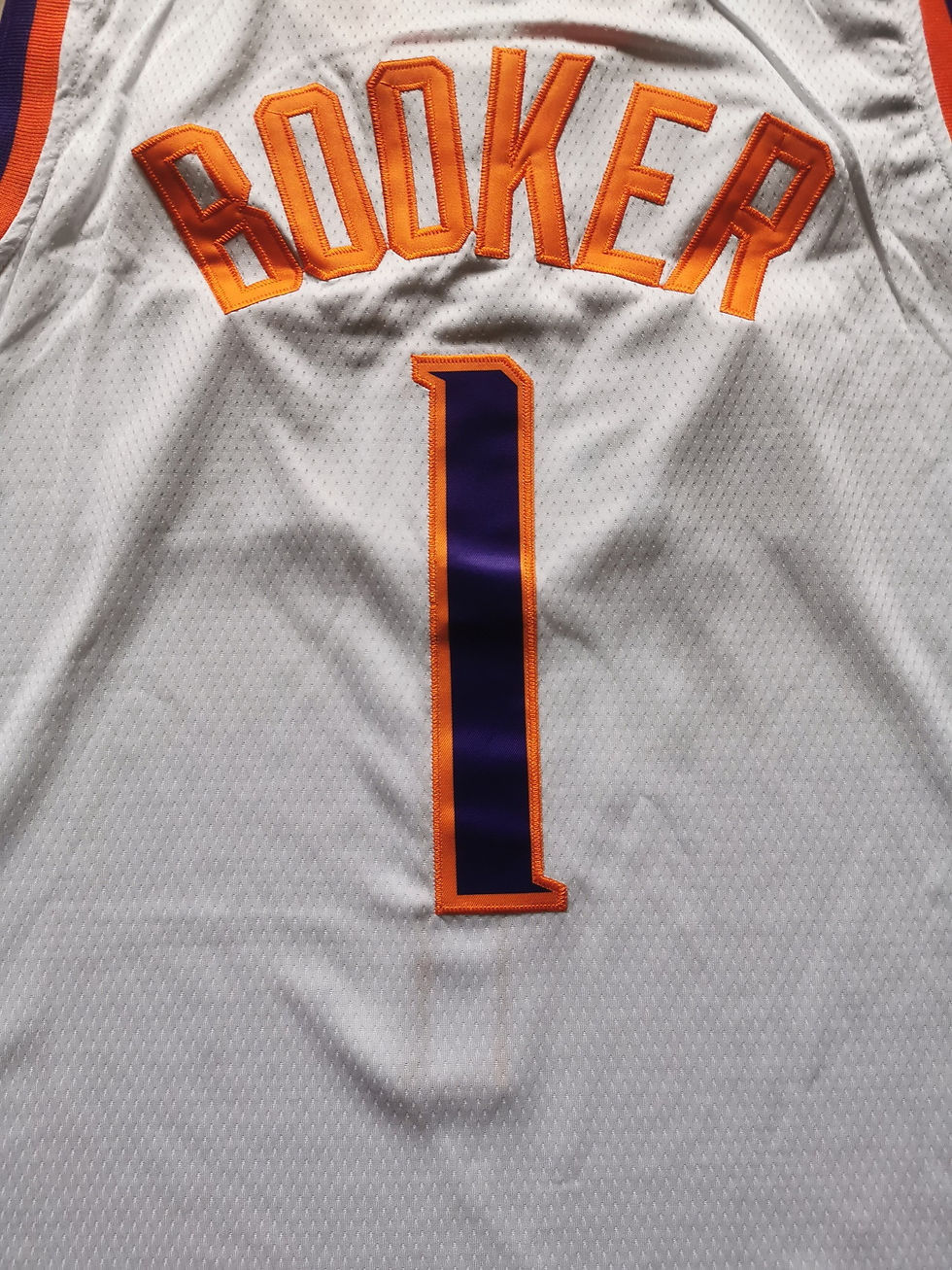 Miniatura: Camisa Basquete Modelo Bordado Phoenix Suns Devin Booker 1