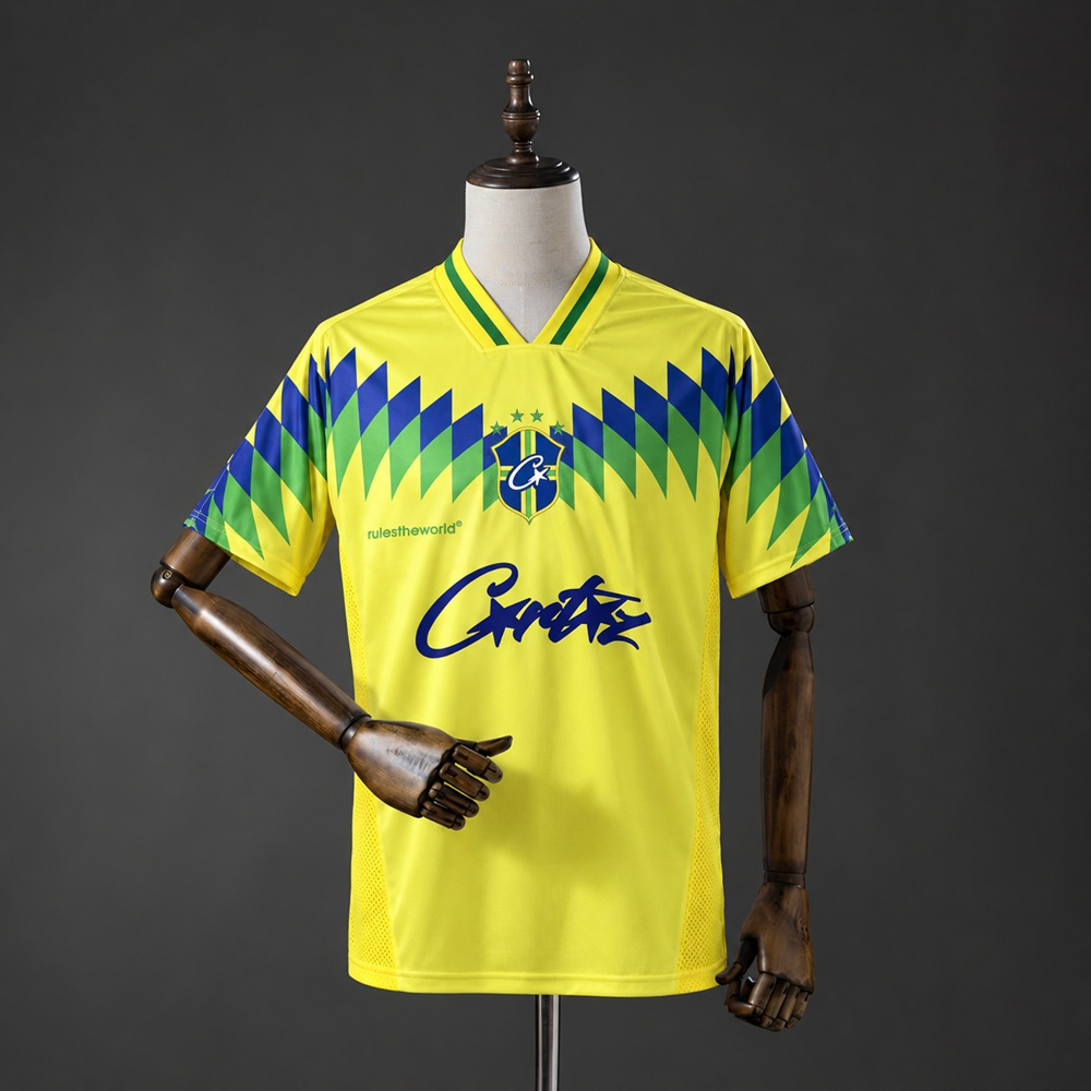 Camisa Retro Corteiz Club America Brasil 1995