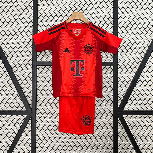 Conjunto Futebol Infantil Bayern de Munique Home 2024/25