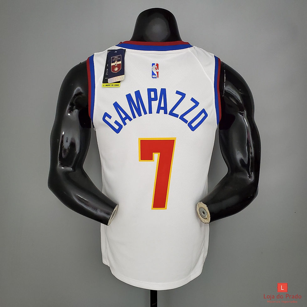 Miniatura: Camisa Basquete Modelo Jogador Denver Nuggets Facundo Campazzo 7