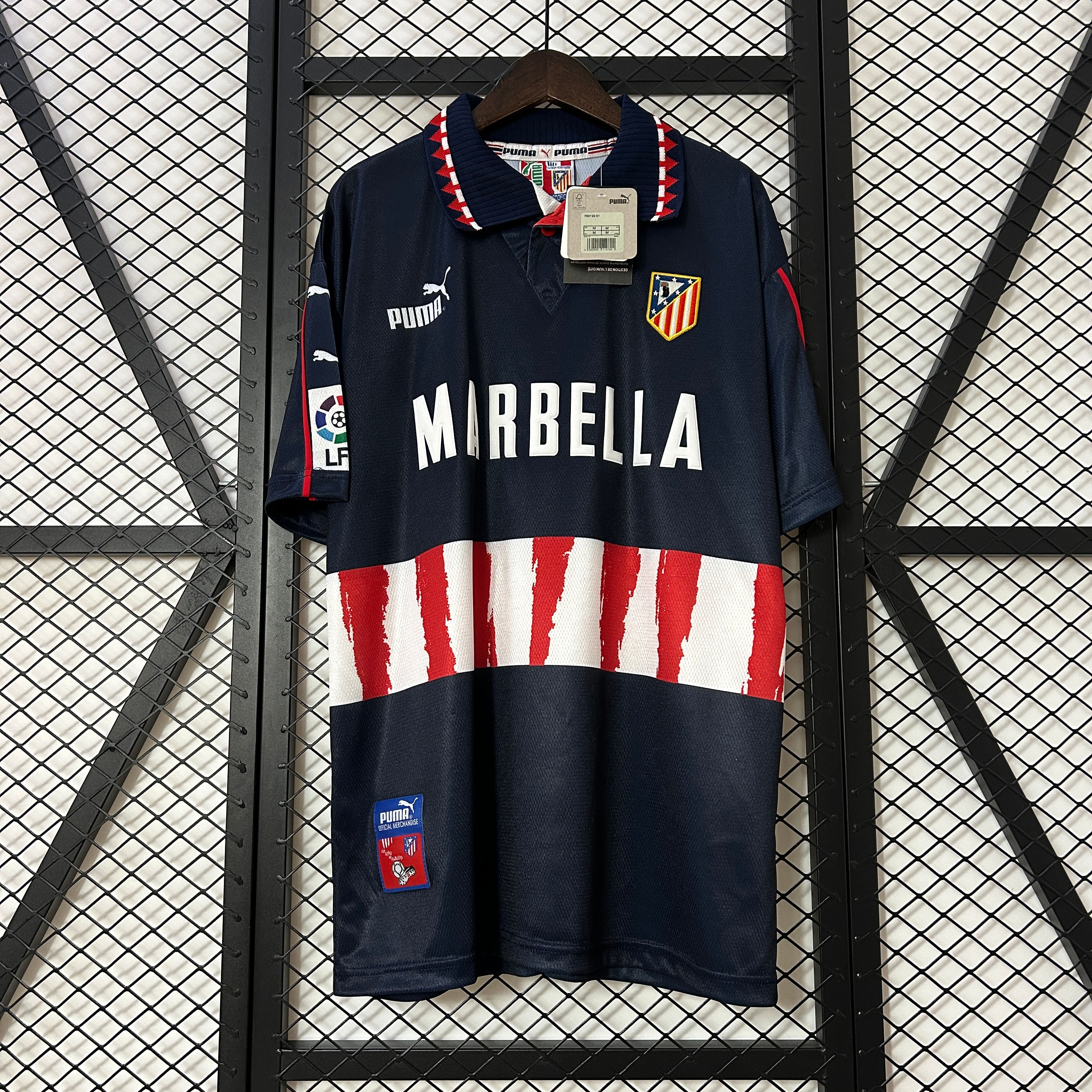 Camisa Retro Atlético de Madrid 1997
