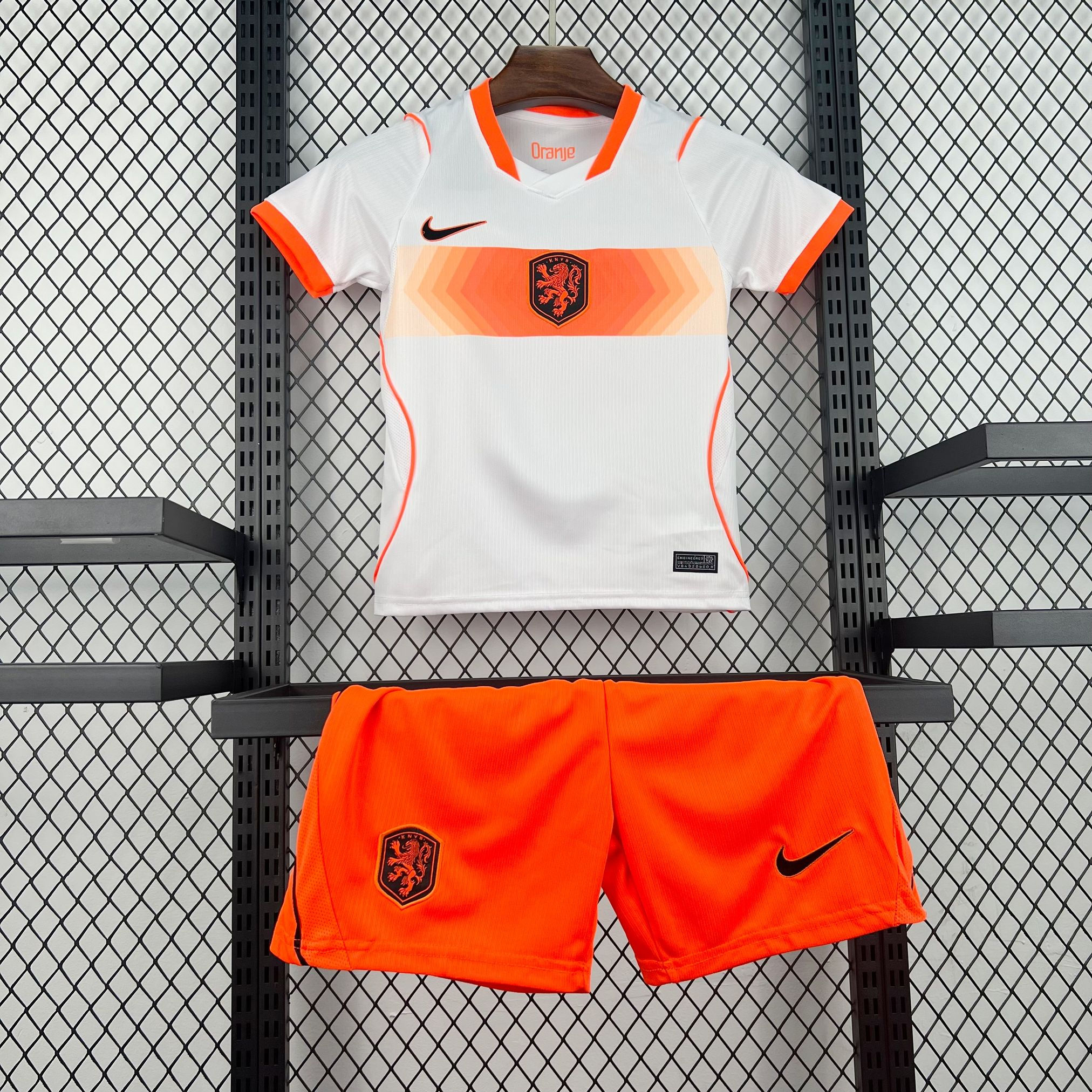Conjunto Futebol Infantil Holanda Away 2026/27