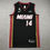 Miniatura: Camisa Basquete Modelo Bordado Miami Heat Tyler Herro 14