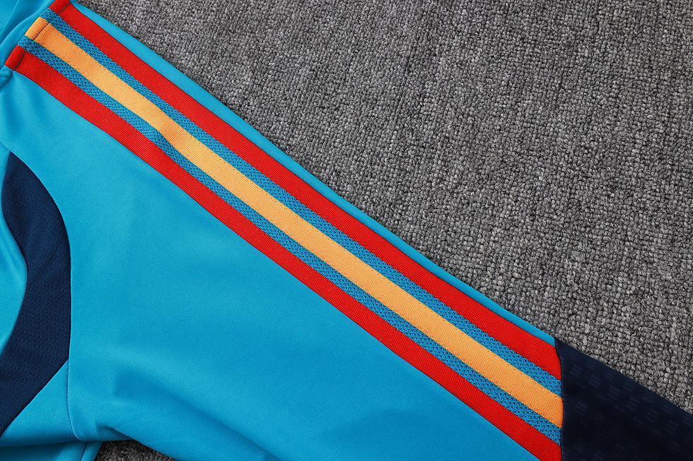 Miniatura: Conjunto Treino Adidas Espanha Azul Claro 2026/27