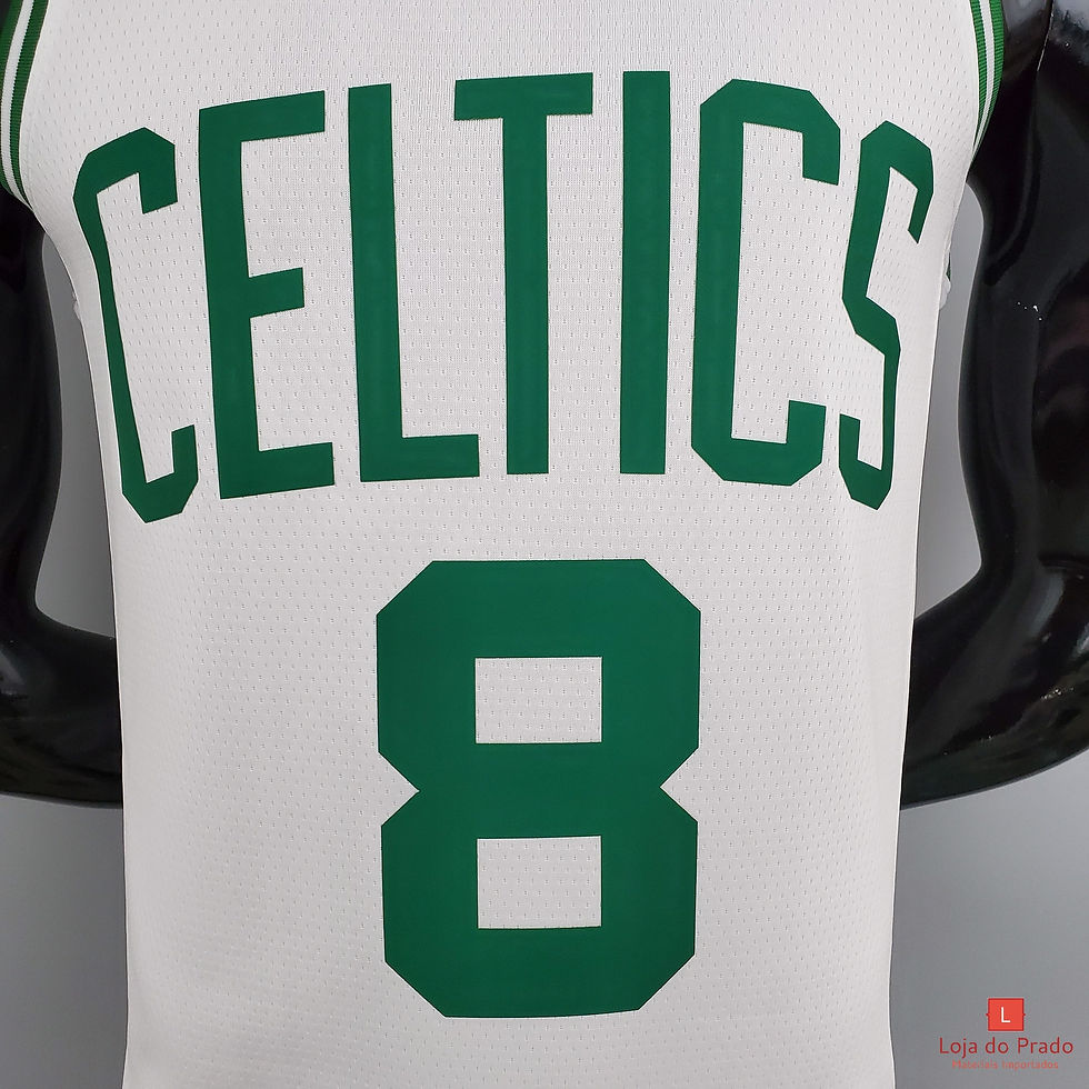 Miniatura: Camisa Basquete Modelo Jogador Boston Celtics Antoine Walker 8