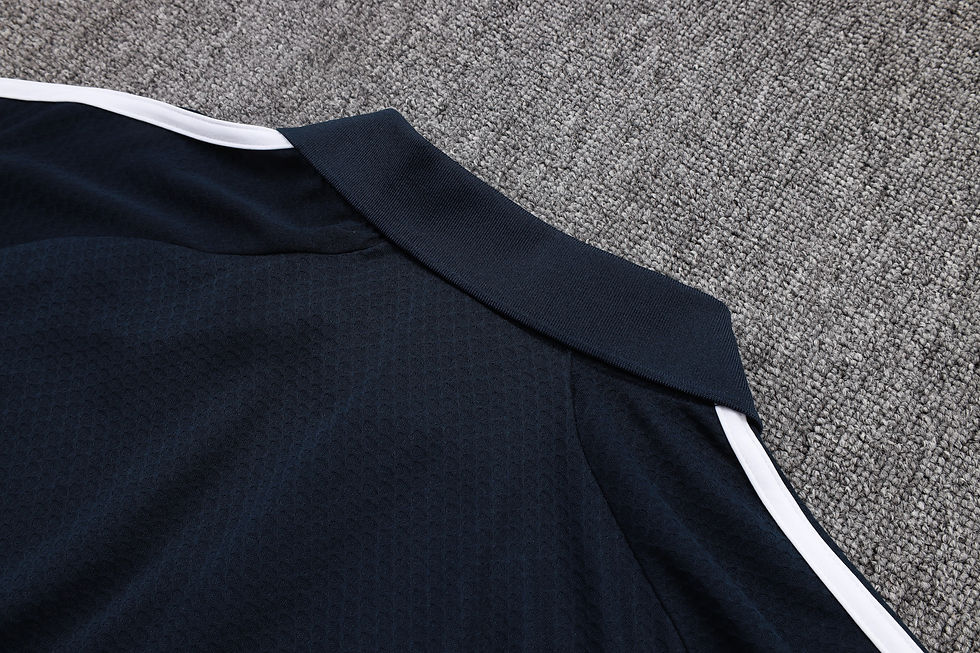 Miniatura: Conjunto Polo Adidas Real Madrid Azul Escuro 2025/26