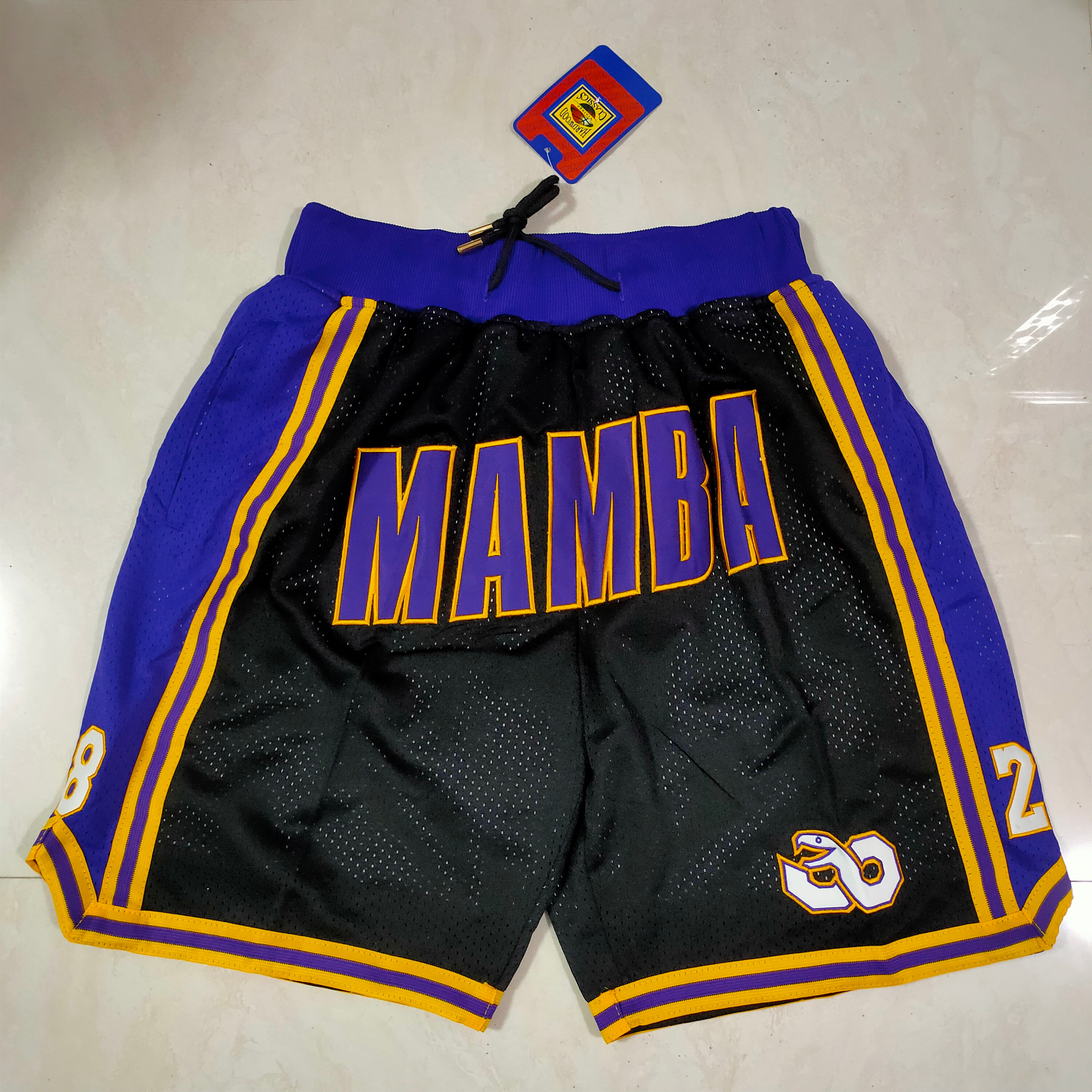 Short Basquete Los Angeles Lakers