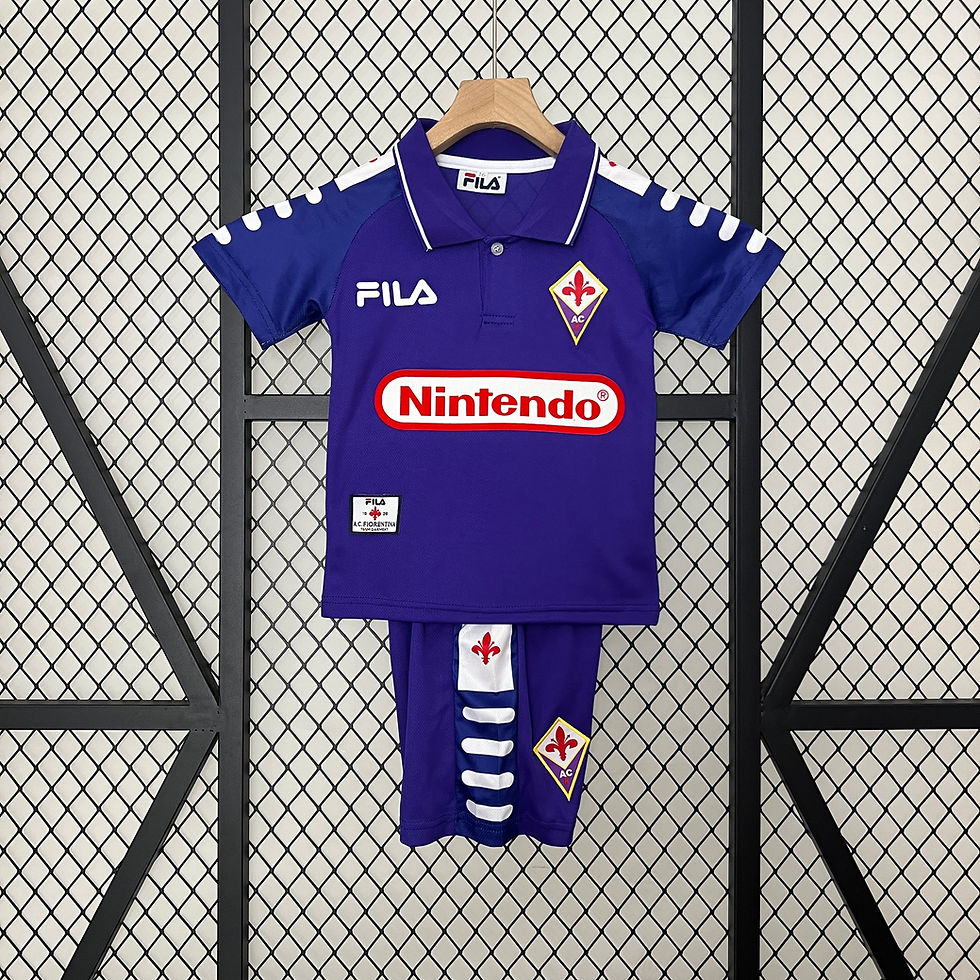Conjunto Futebol Infantil Fiorentina 1998