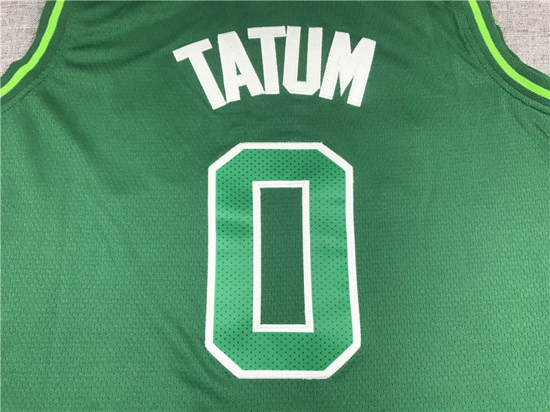 Miniatura: Camisa Basquete Modelo Bordado Boston Celtics Jayson Tatum 0