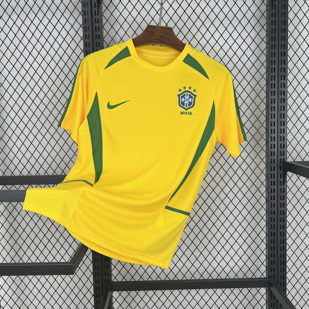 Camisa Retro Brasil 2002