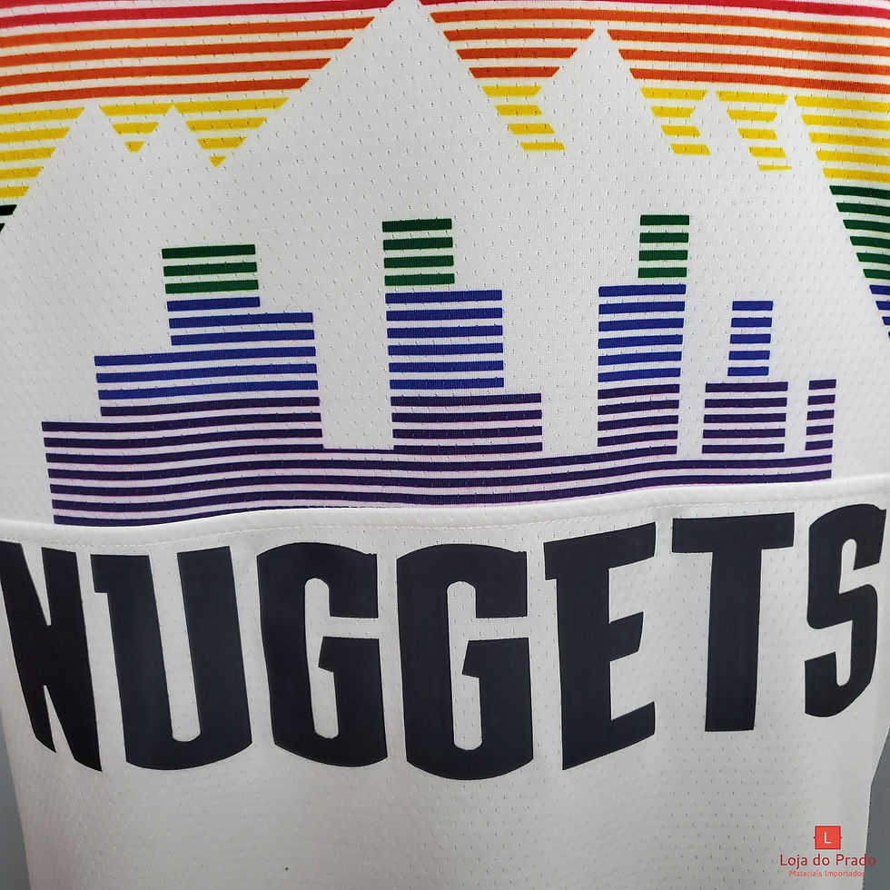 Miniatura: Camisa Basquete Modelo Jogador Denver Nuggets Nikola Jokic 15