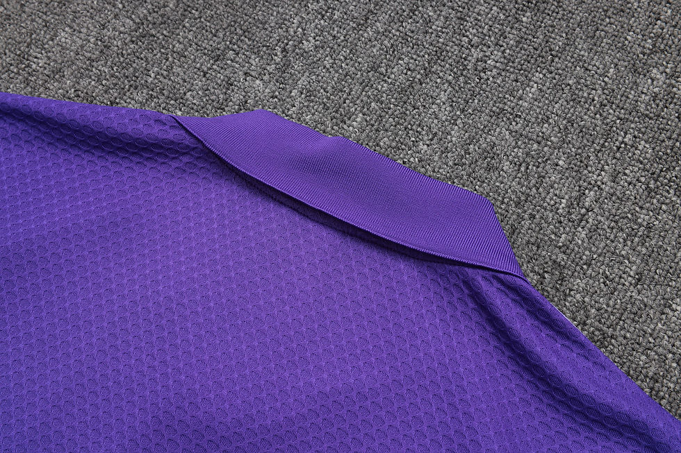 Miniatura: Conjunto Polo Adidas Real Madrid Roxo 2025/26