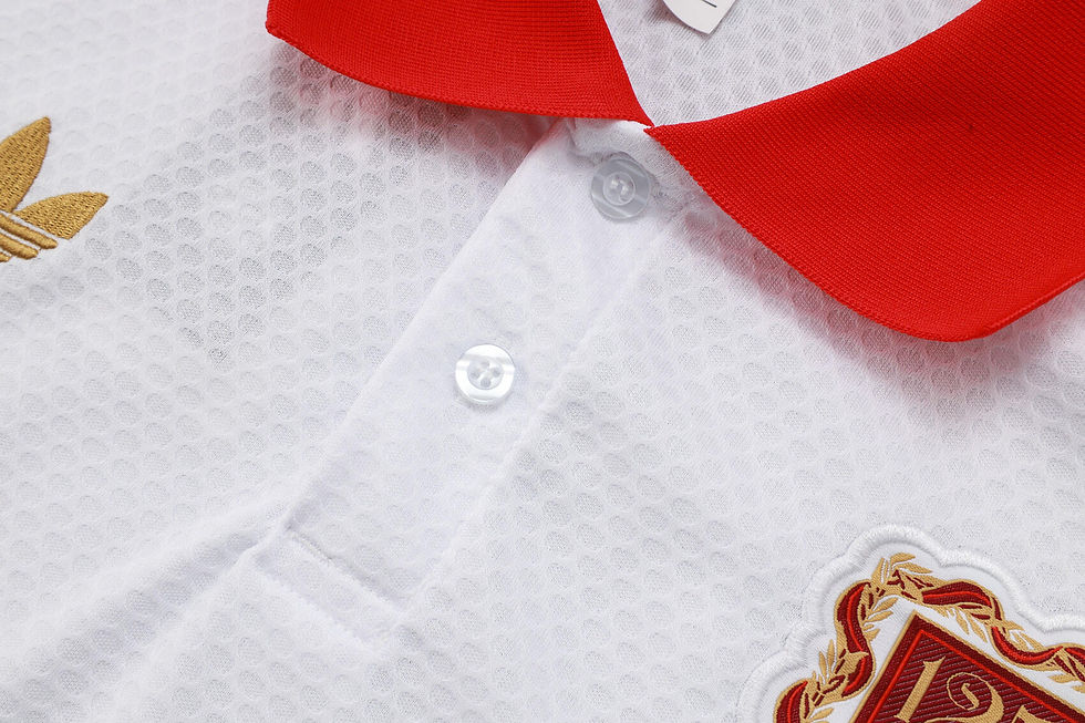 Miniatura: Conjunto Polo Adidas Bayern de Munique Branco 2025/26