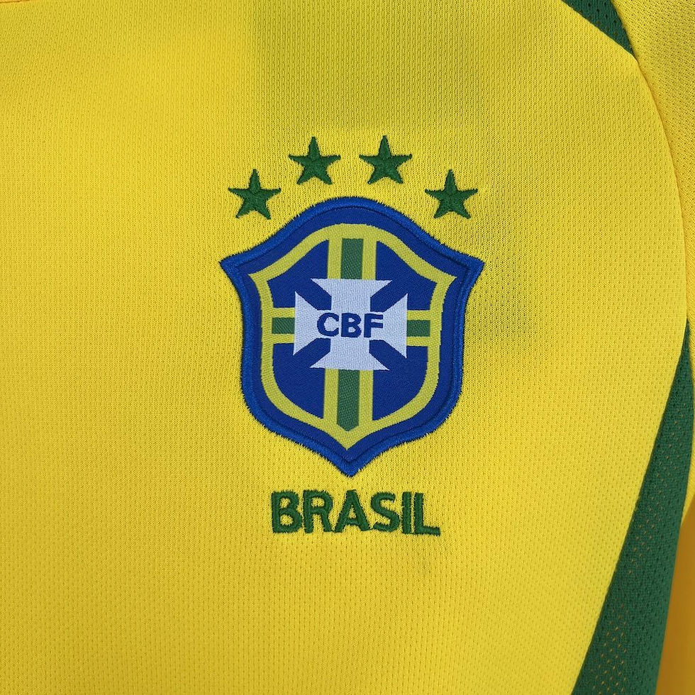 Miniatura: Camisa Retro Brasil 2002