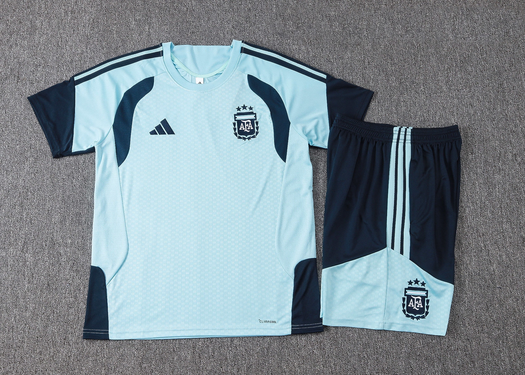 Conjunto Treino Adidas Argentina Azul Claro 2026/27