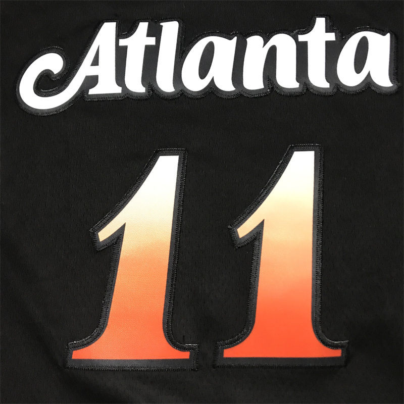 Miniatura: Camisa Basquete Modelo Bordado Atlanta Hawks Trae Young 11