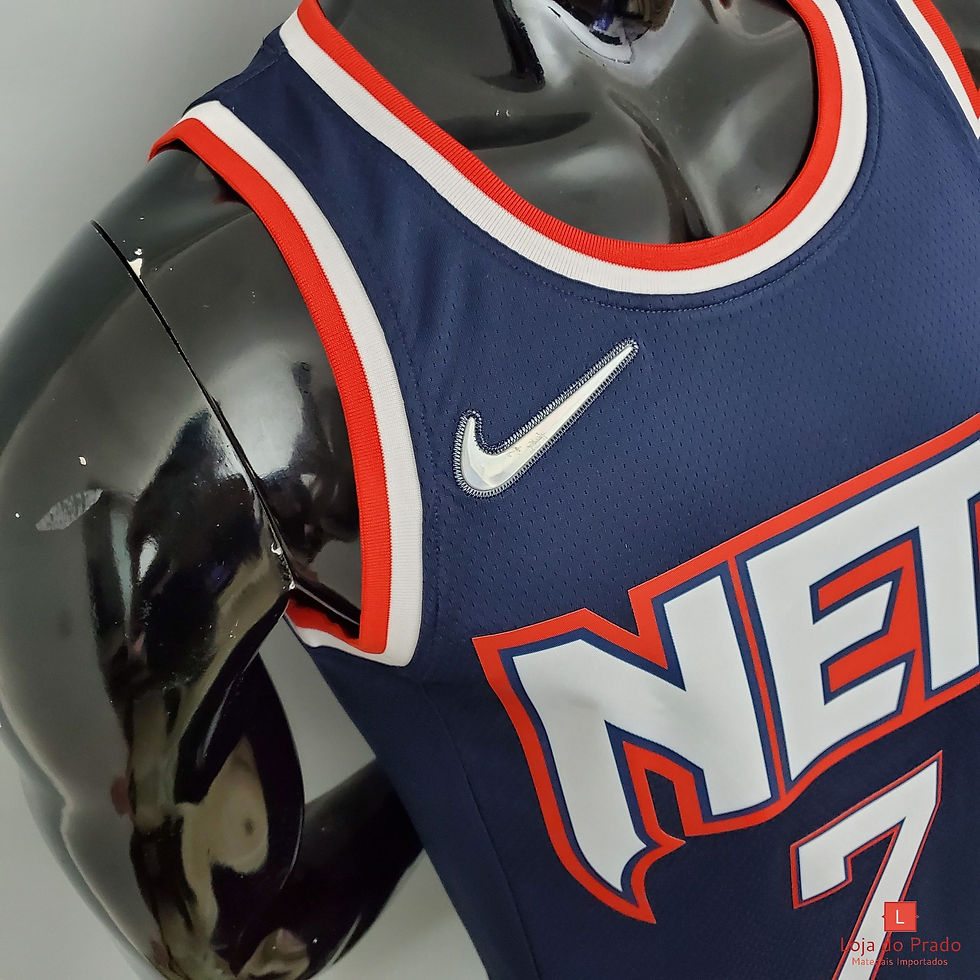 Miniatura: Camisa Basquete Modelo Jogador Brooklyn Nets Kevin Durant 7