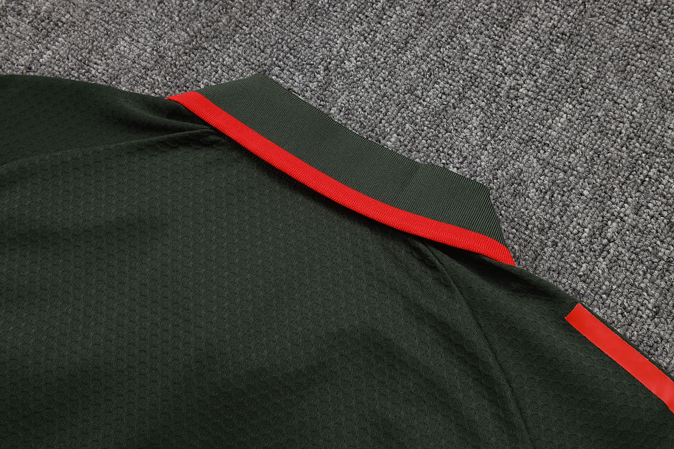 Miniatura: Conjunto Polo Adidas Bayern de Munique Verde Musgo 2025/26