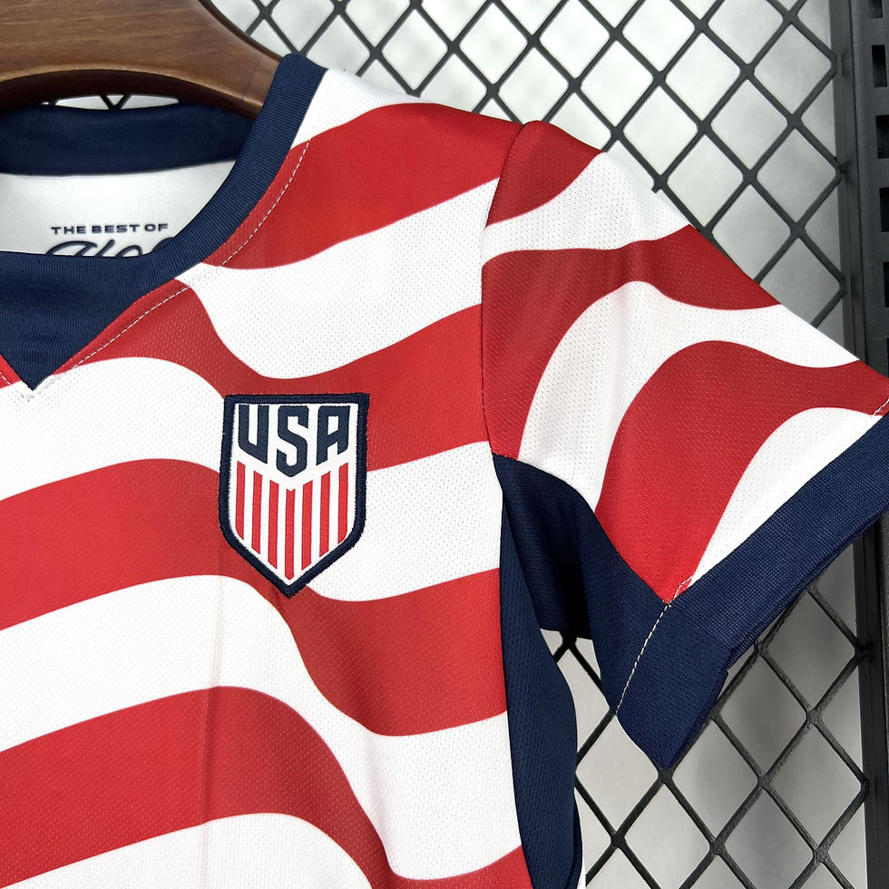 Miniatura: Conjunto Futebol Infantil USA Home 2026/27