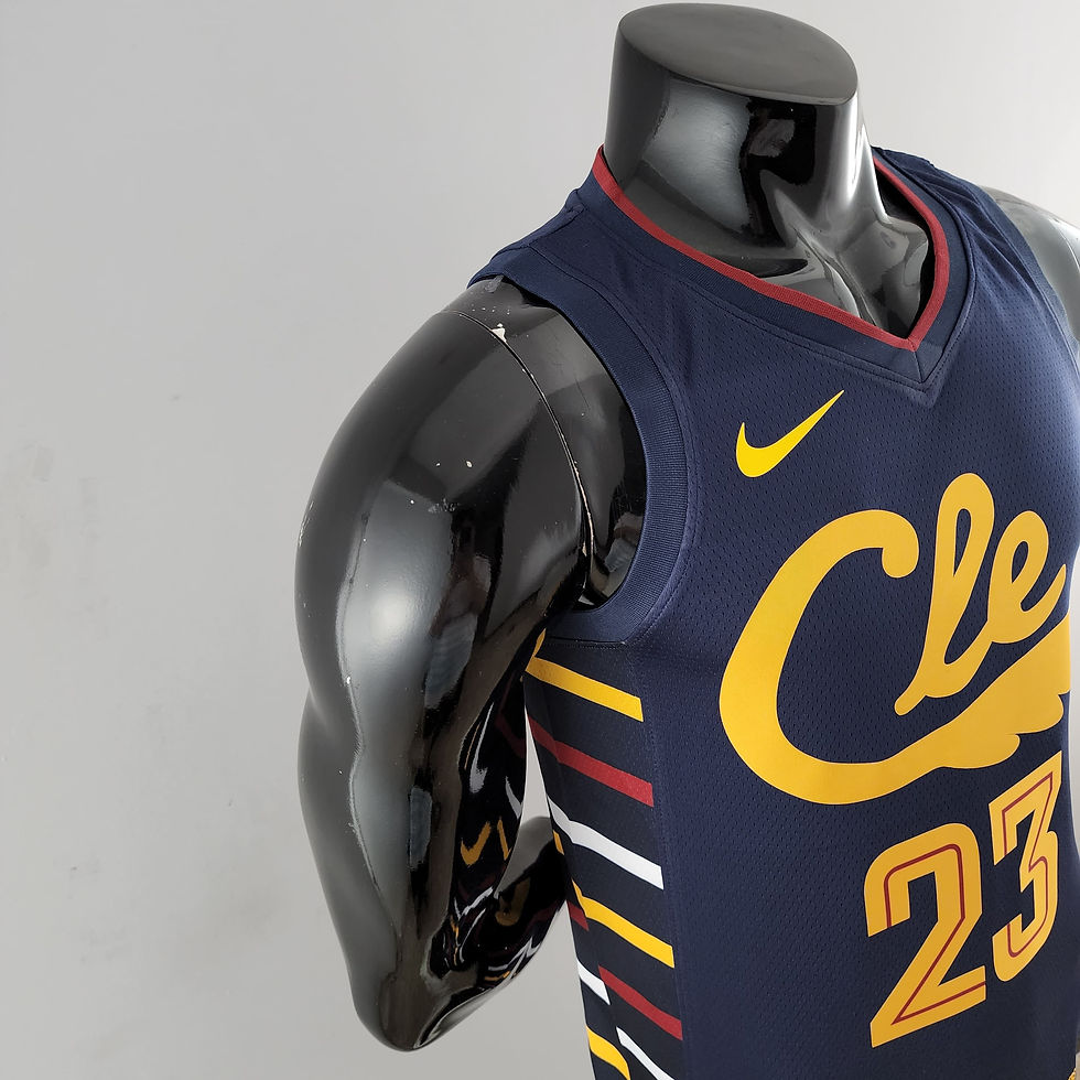 Miniatura: Camisa Basquete Modelo Jogador Cleveland Cavaliers LeBron James 23