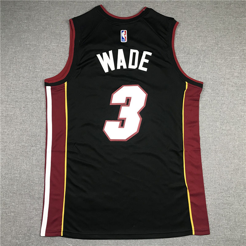 Miniatura: Camisa Basquete Modelo Bordado Miami Heat Dwyane Wade 3