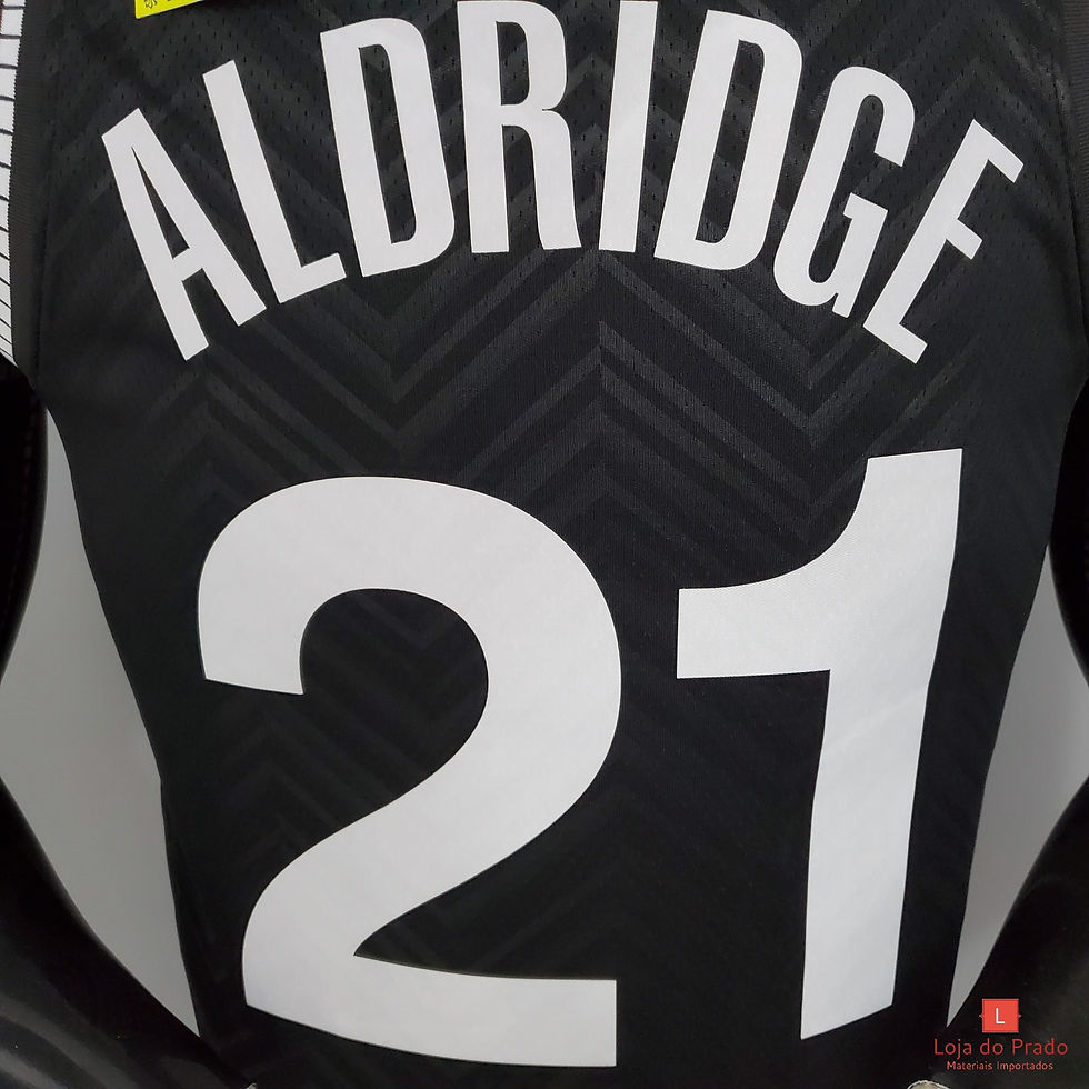 Miniatura: Camisa Basquete Modelo Jogador Brooklyn Nets LaMarcus Aldridge 21