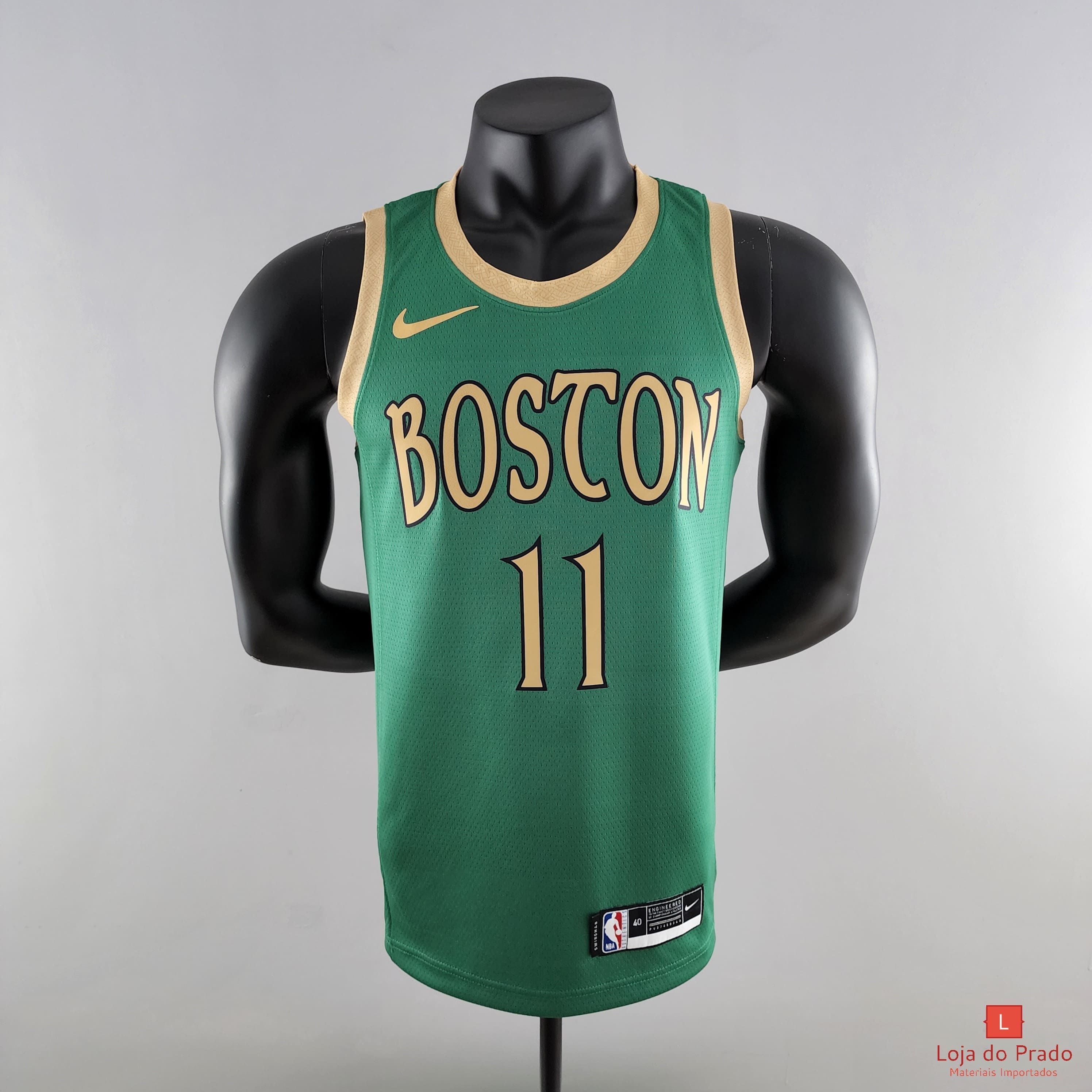 Camisa Basquete Modelo Jogador Boston Celtics Kyrie Irving 11