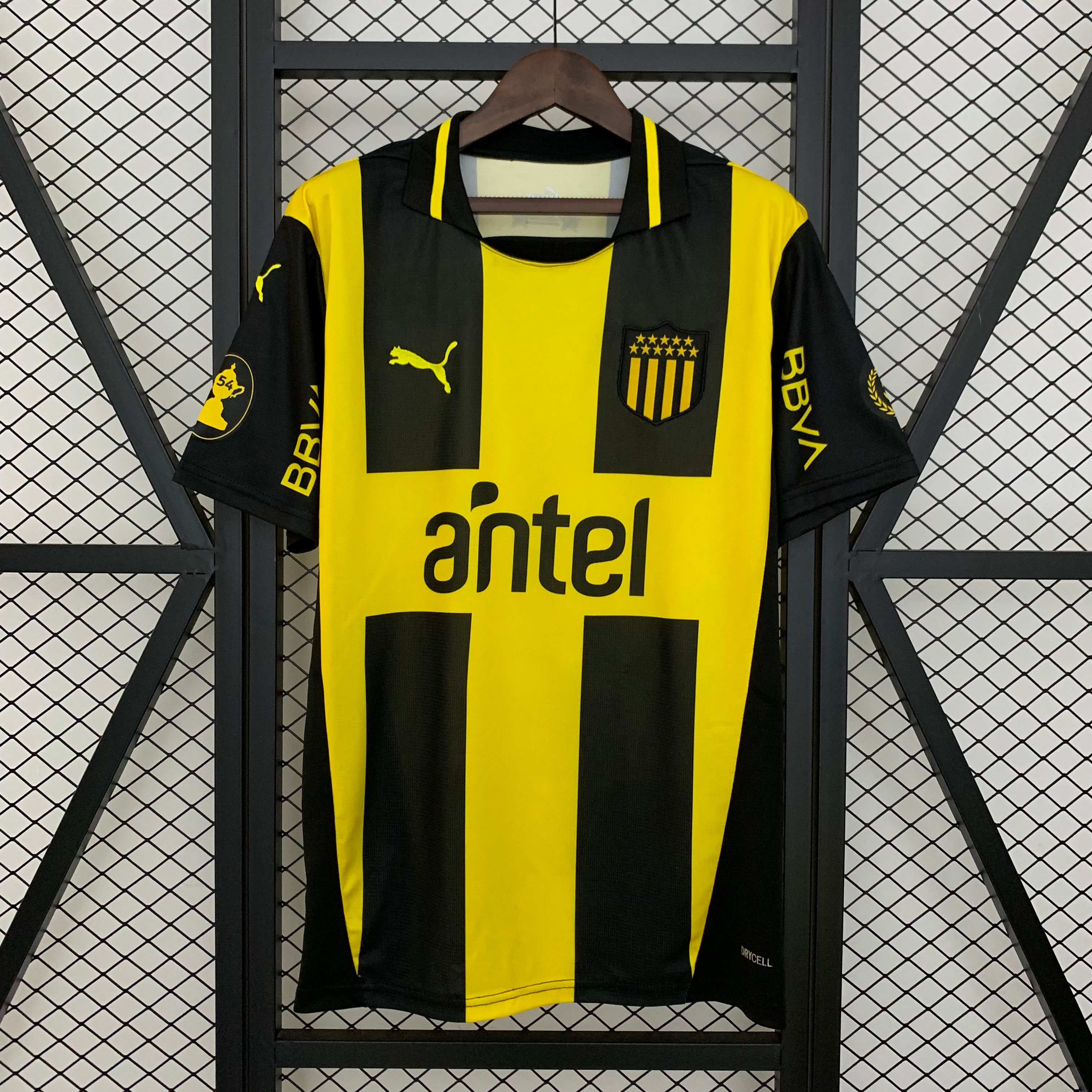 Camisa Modelo Torcedor Masculino Peñarol Home 2025/26