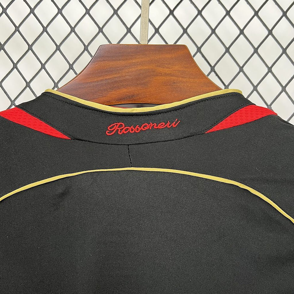 Miniatura: Camisa Retro Milan 2006 Manga Comprida