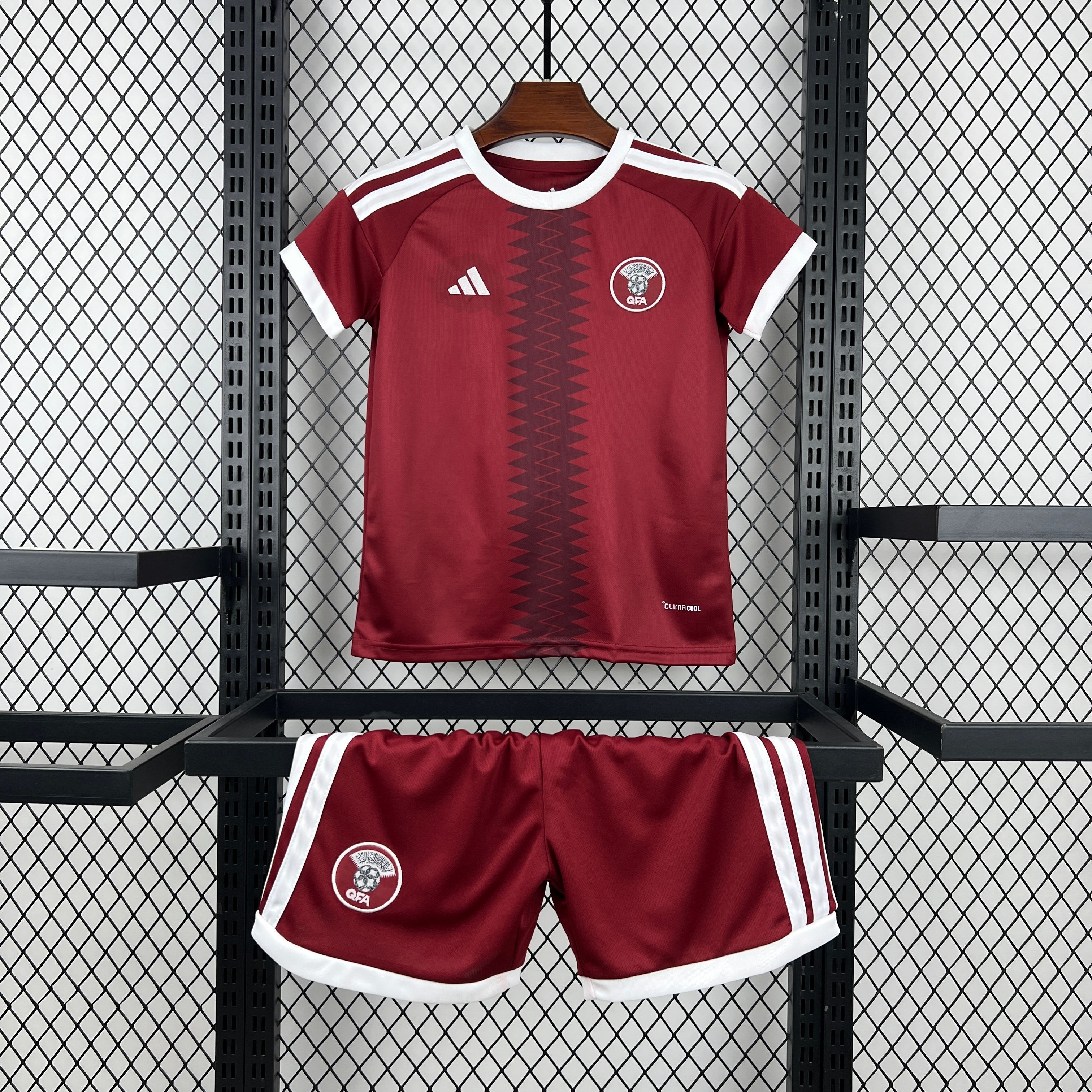 Conjunto Futebol Infantil Catar Home 2026/27