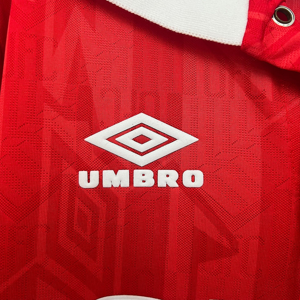 Miniatura: Camisa Retro Manchester United 1992 Manga Comprida