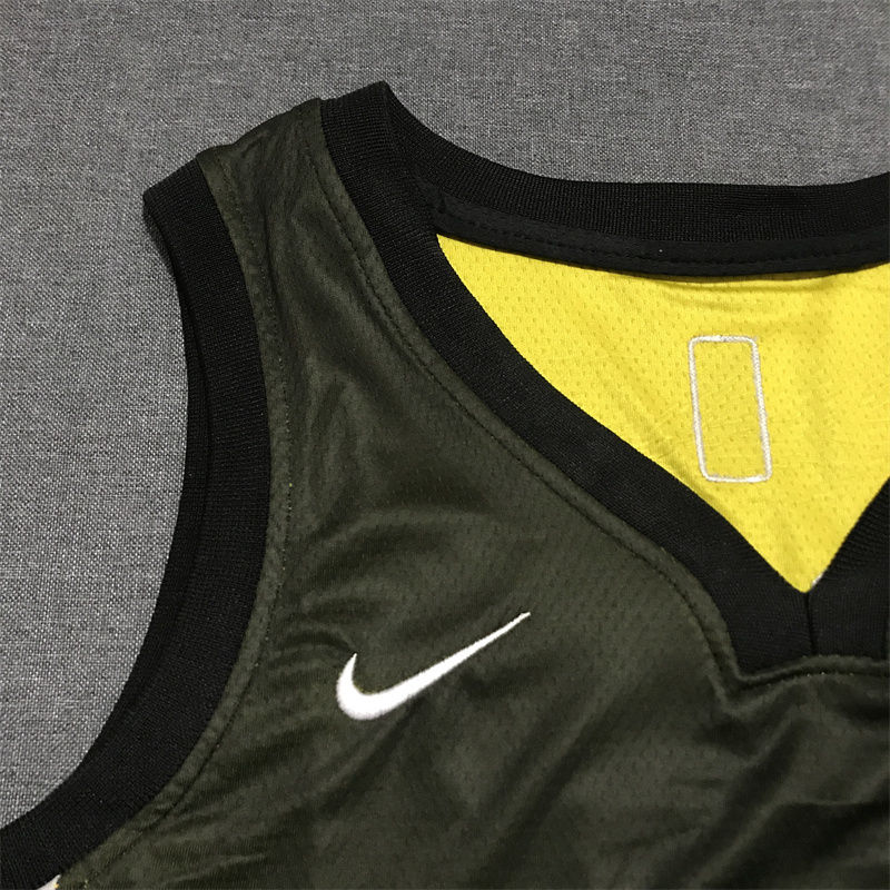 Miniatura: Camisa Basquete Modelo Bordado Golden State Warriors Jordan Poole 3