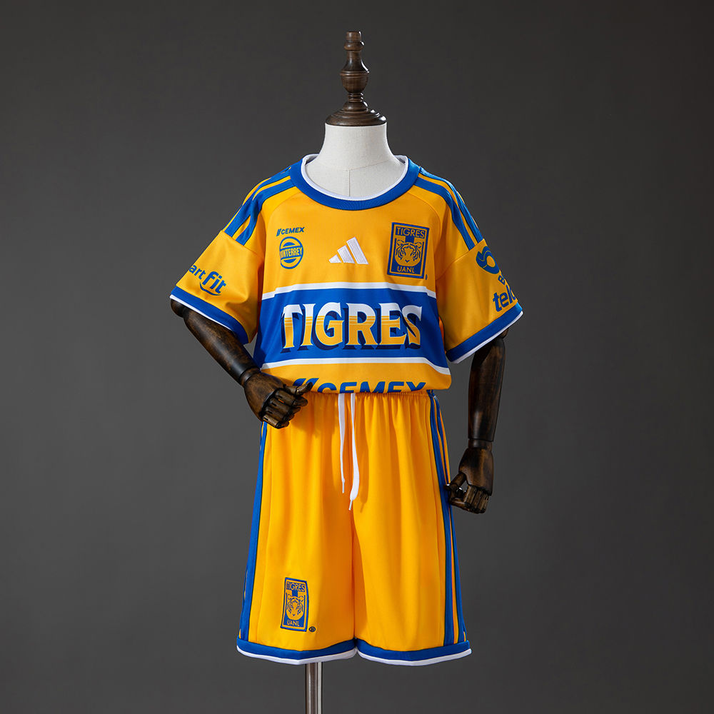Conjunto Futebol Infantil Tigres Home 2026/27