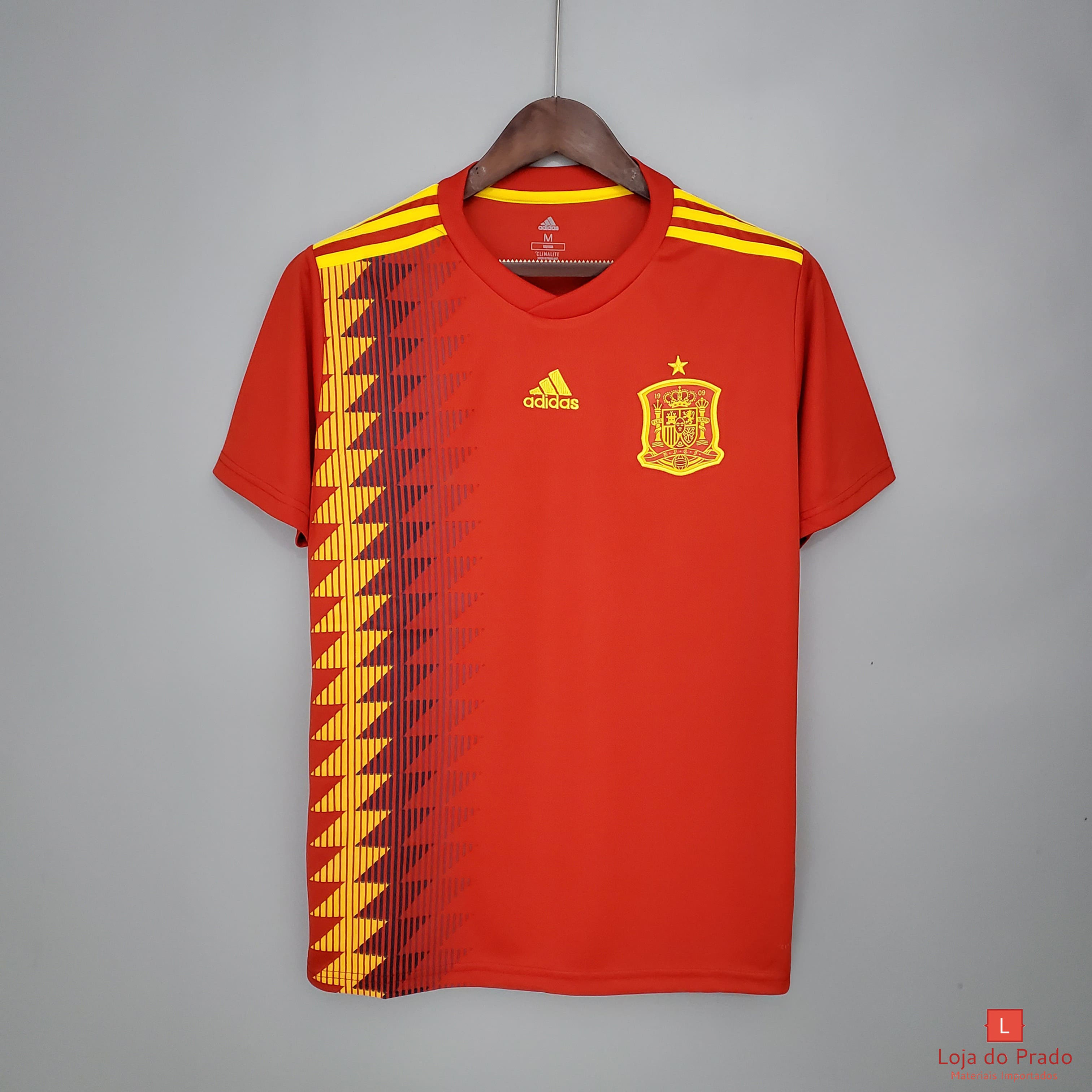 Camisa Retro Espanha 2018