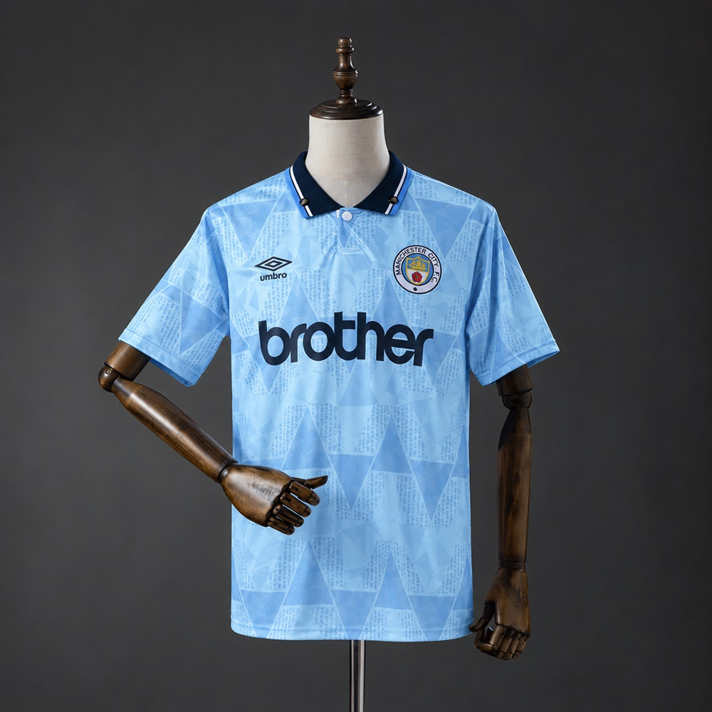 Camisa Retro Manchester City 1989