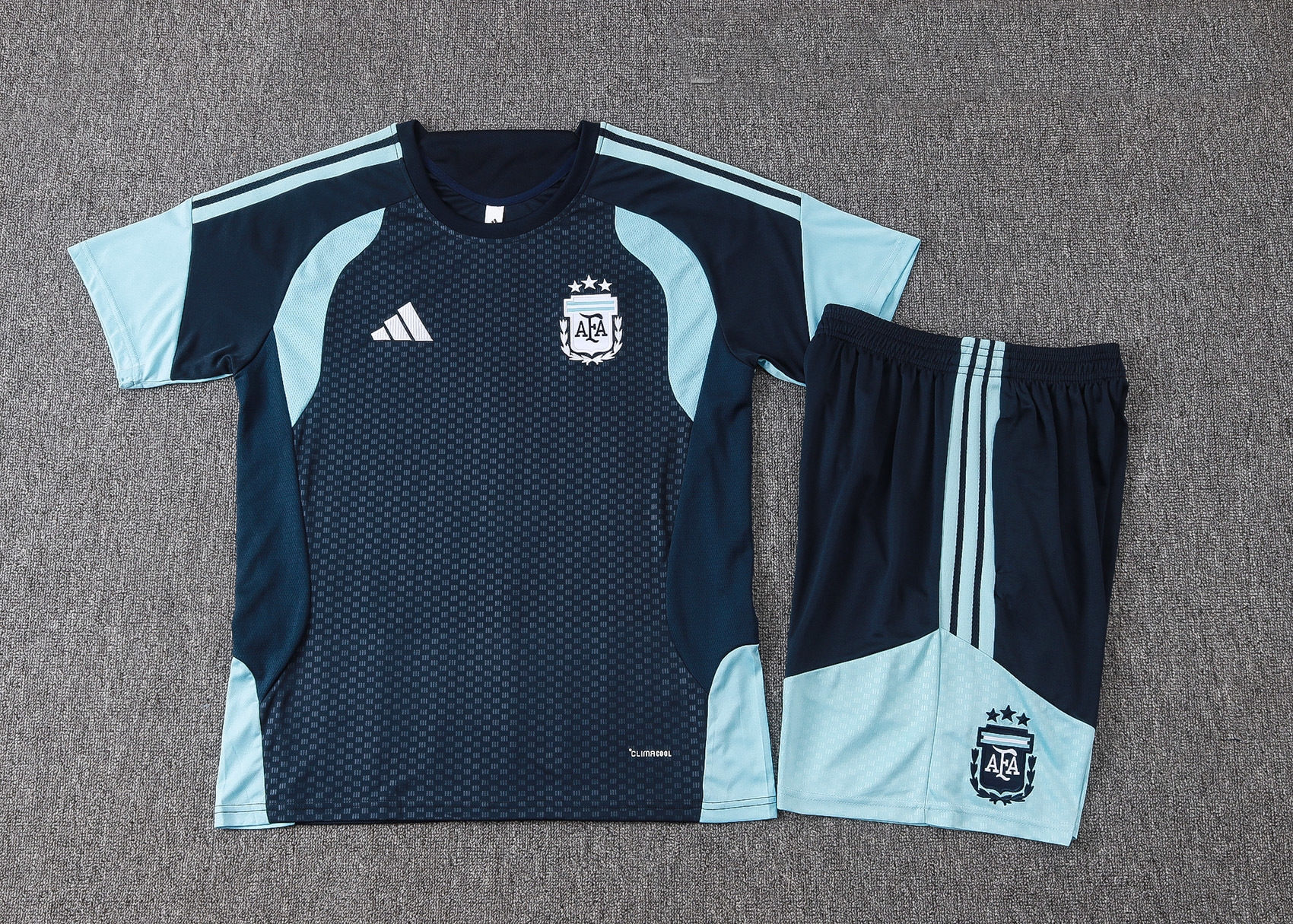 Conjunto Treino Adidas Argentina Azul Escuro 2026/27