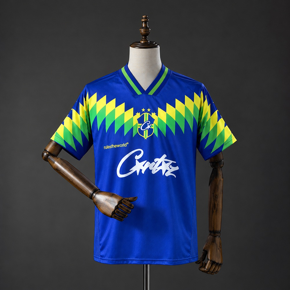 Camisa Retro Corteiz Club America Brasil 1995